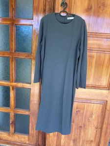 loose dress 2 tone color