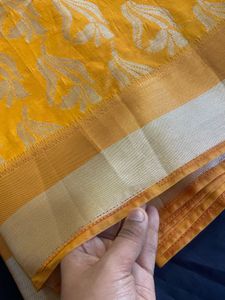 Elegant Yellow Saree