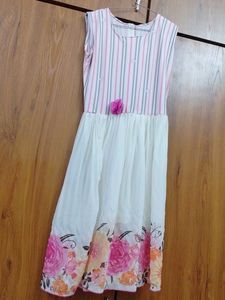 Striped & Floral Dress