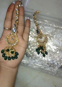 Green Jewellery Set