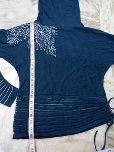 Designer Stretchable Semi Winter Top