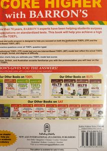 Barron's TOEFL Practice Book