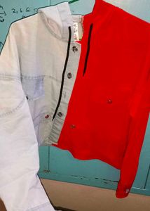 Two Colored Fashionable  Top