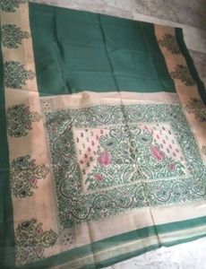 brand new printed fastive saree