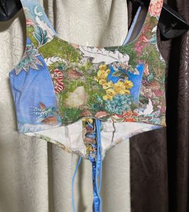 Floral Corset Top