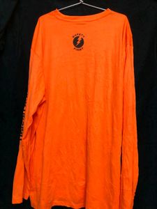 Orange Long Sleeve T Shirt