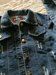 Lettest Denim Shorts Jecket