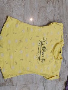 Be-YOUtiful Yellow T-Shirt