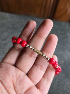 Red Beaded Necklace