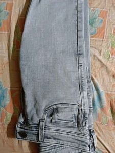 Grey Denim Jeans