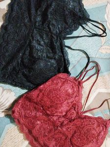 Lace Bralettes Set