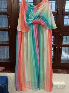 Rainbow Maxi Dress