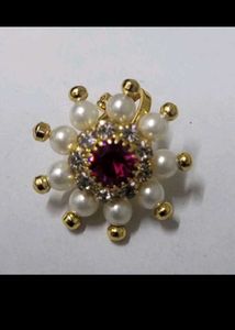 Pearl & Gemstone Brooch