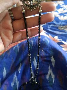 Very Beautiful Lakshmi Black Beads