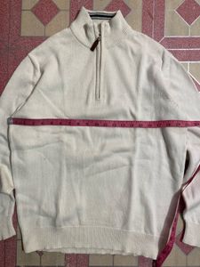 Quarter Zip Knit Sweater