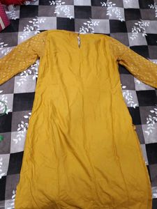 🌟 MUSTARD GOLD KURTI 🌟