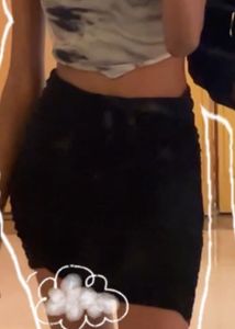Black Mini Skirt
