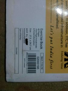 Combo Of Sketch Book And Drum Stick