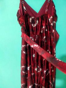 Stunning Red Maxi Gown