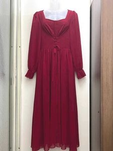Elegant Red Midi Dress