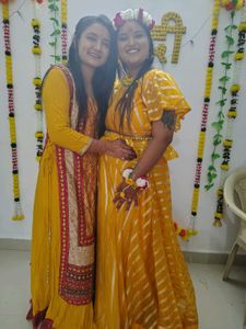Haldi Special Heavy Work Kurta With Dupatta