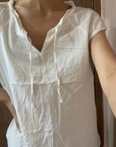Casual White Top