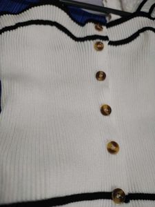 White Sleeveless Top