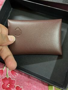 Leather Card Holder &amp; Luggage Tag Set