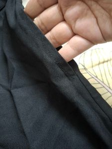 Wide Leg Formal Black Pants