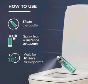 Pee Safe Toilet Seat Sanitizer Spray - 3 Units