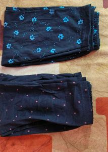 Cute Girls&#39; Leggings - Set of 2