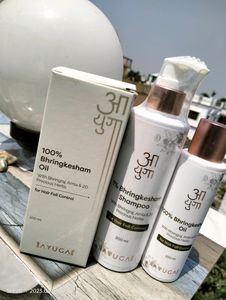 Ayuga Bhringkesham Shampoo+Hair Oil