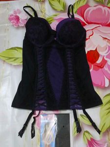 (1077)Vintage Bustier Corset