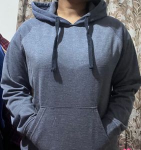Roadster Women Blue Hoodie Sweatshirt