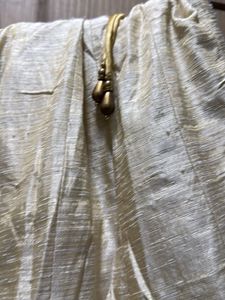 Elegant Beige Embroidered Anarkali