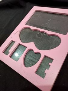 Photo Frame Wall Decor (Pink)