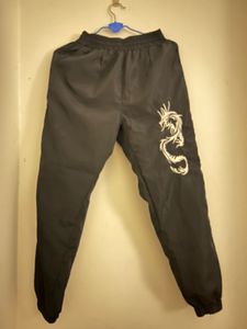 Black Track Pants