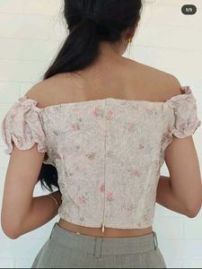 Floral Crop Top
