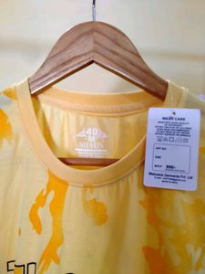 Beautiful Yellow Tshirt For Men