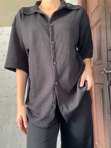 Black Solid Shirt