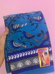 Cotton Saree New With Tag