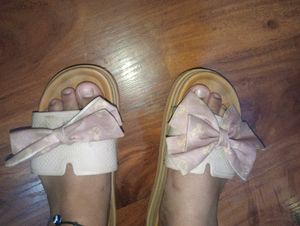 ribbon slippers