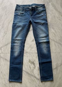 Peter England Blue Denim Jeans
