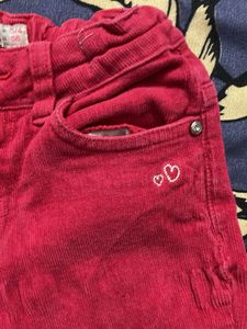 Pink Corduroy Pants