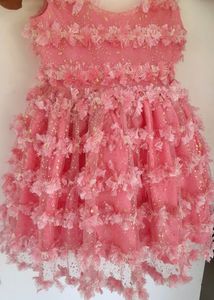 Pink frock For Baby Girls