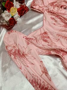 Pink Floral Maxi Hawaiian Summer Dress💕