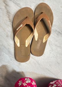 Brown slipper..ladies footwear
