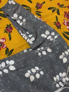 Leaf Print Kurta