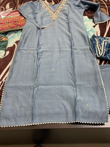 Original Handwork Partywear04 ( Powder Blue)