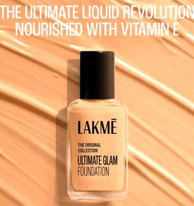 Lakme Ultimate Glam Foundation (New , Unused)
